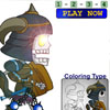 TAOFWA Skeletal Warrior Animation Coloring  (Chibi Walk) Games to Play Free