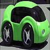 Light green small car puzzle